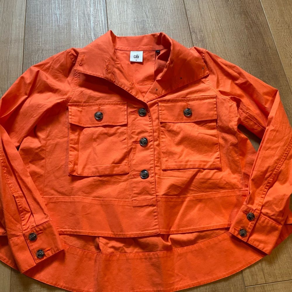 Cabi Coral Long Sleeve Lightweight Jacket Size extra small - Picture 4 of 8
